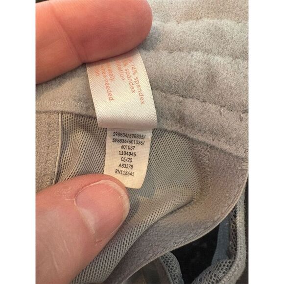 Cacique Women's Lace T-Shirt Bra 40F Gray Lightly Lined Underwire - Picture 13 of 13